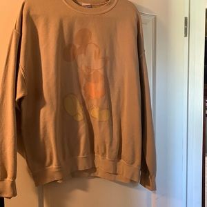 Mickey Mouse free people top. Vintage look.